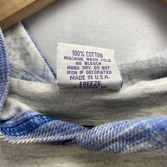 VINTAGE Tweety Bird Looney Tunes Sweatshirt Hooded Size Large Freeze NY 90s 1194 - Picture 5 of 10